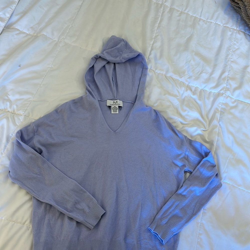 Magaschoni Perriwinkle sweater hoodie